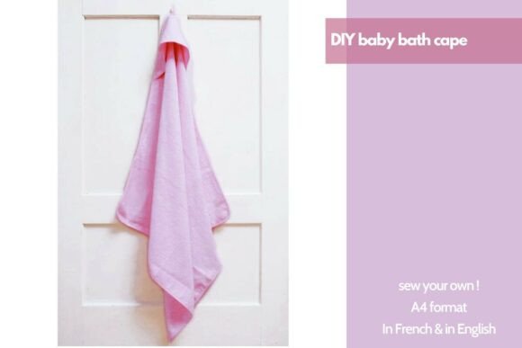Baby Bath Cape Sewing Pattern Diy