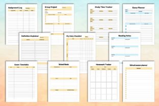 2026 Back to School Planner Canva Graphic by KDP GRAVITY · Creative Fabrica