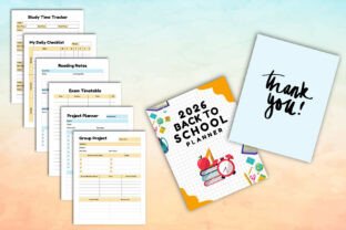 2026 Back to School Planner Canva Graphic by KDP GRAVITY · Creative Fabrica
