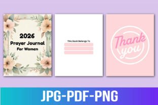 🌸 2026 Prayer Journal for Women Graphic by KDPMart · Creative Fabrica