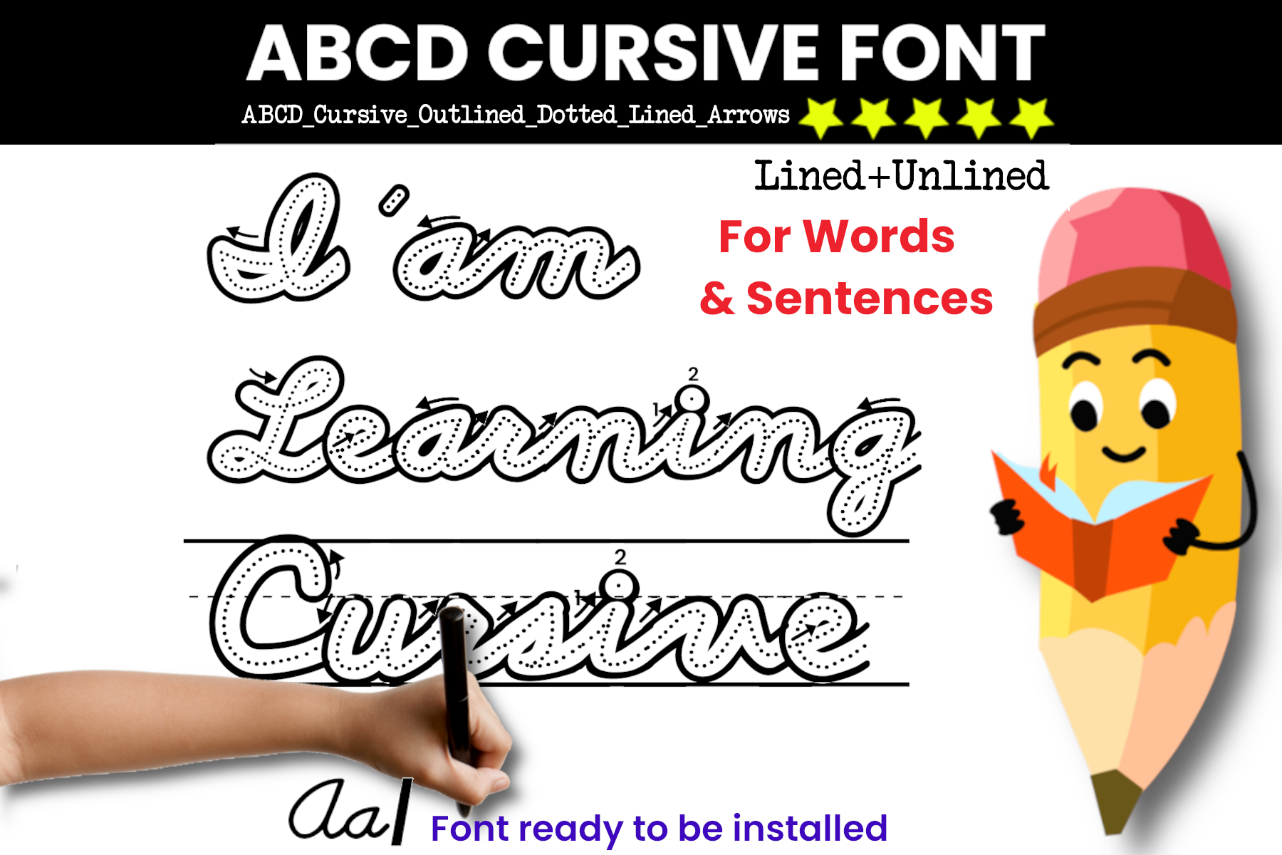 Abcd Cursive