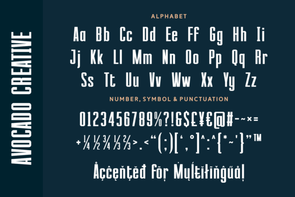 Avocado Creative Font - Preview 3