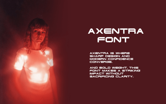 Axentra Font - Preview 1