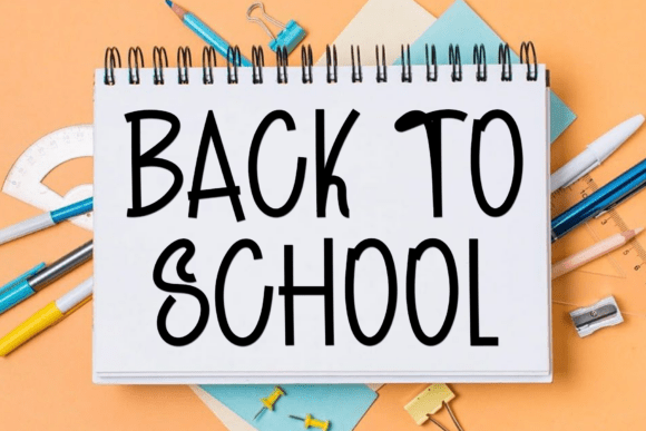 Black School Font - Preview 1