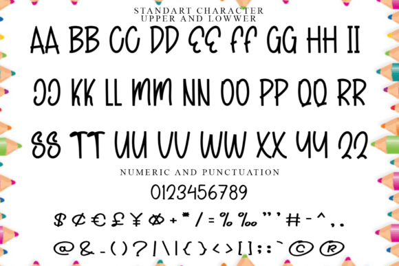 Black School Font - Preview 5