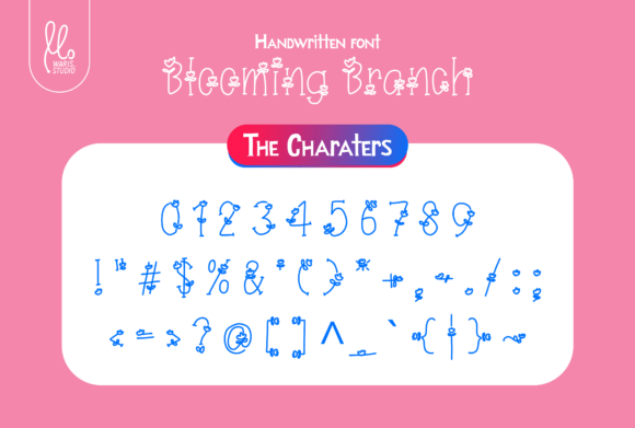 Blooming Branch Font - Preview 5