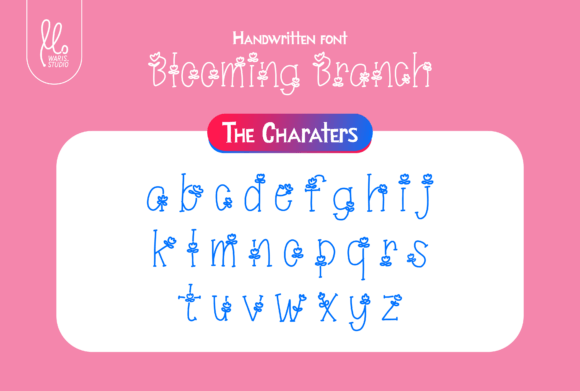 Blooming Branch Font - Preview 6