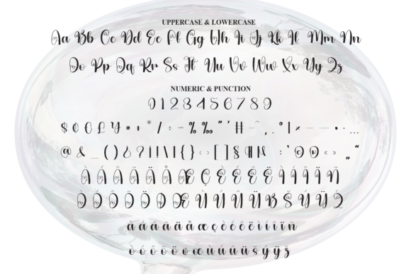 Bubble Yesterday Font - Preview 6