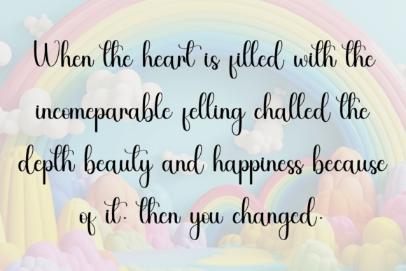 Calligraphy Font - Preview 5