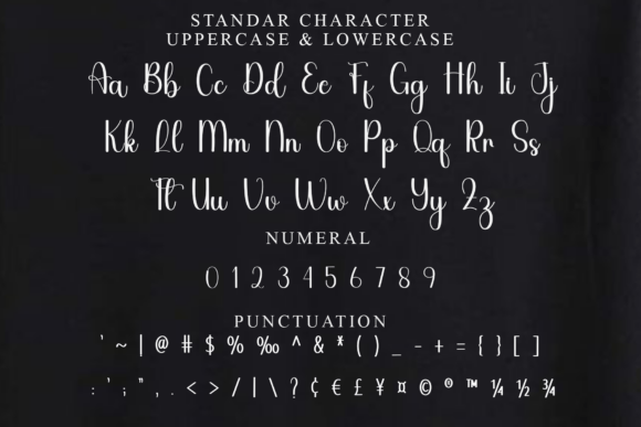 Calligraphy Font - Preview 6