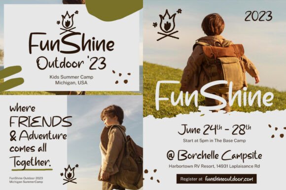 Camping Trips Font - Preview 4