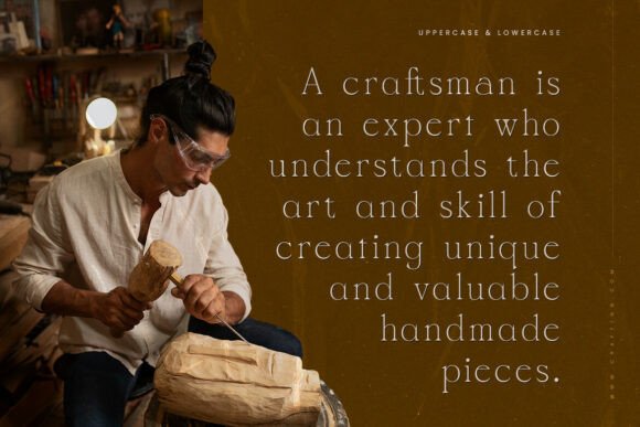 Craftico Font - Preview 3