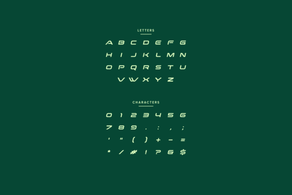 Cronor Font - Preview 2