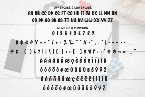 Daddy Diary Font PNG with transparent background - Preview 6