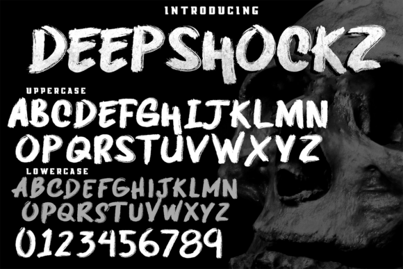 Deepshockz Font - Preview 1
