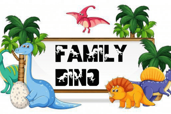 Dino Roar Font - Preview 2