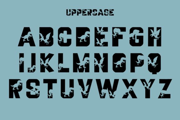 Dino Roar Font - Preview 3