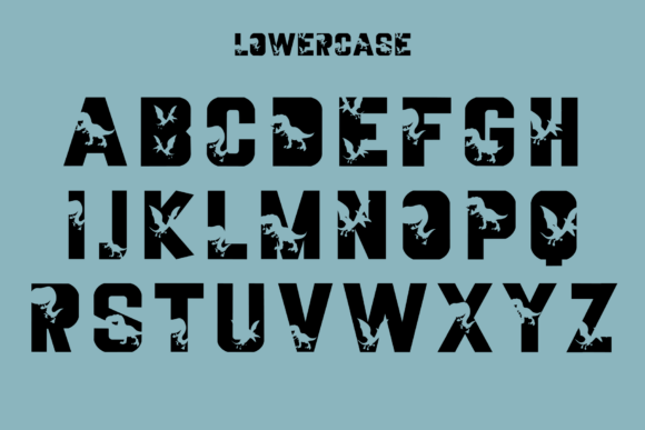 Dino Roar Font - Preview 4