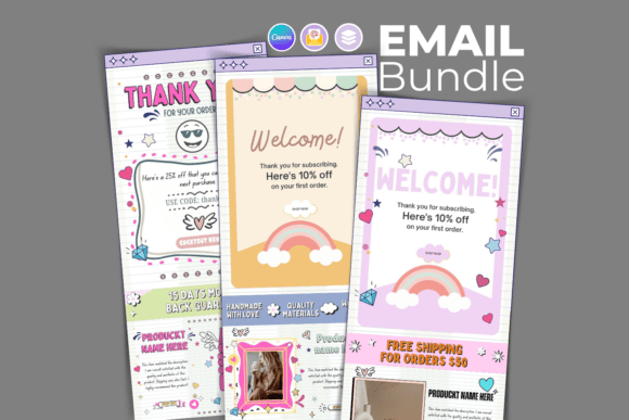 Email Marketing Templates Canva alternative product listing