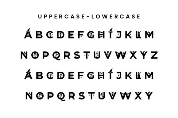 Ghostly Halloween Font - Preview 4