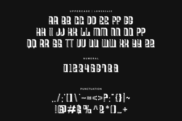 Greek Ramold Font PNG with transparent background - Preview 4