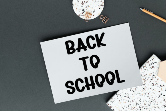 Happy School Font - Preview 2