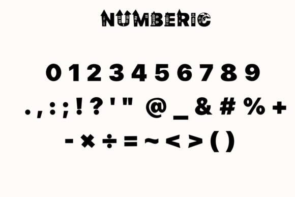 House Halloween Font - Preview 2