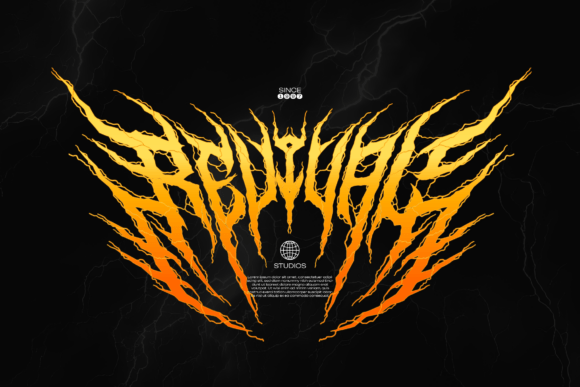Megavolts Font font preview - 5