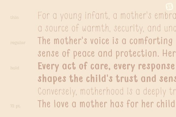 Mommy Boe Font font preview - 5