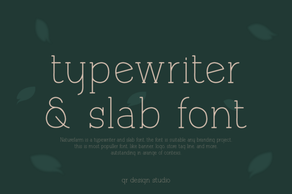 Naturefarm Font PNG with transparent background - Preview 2