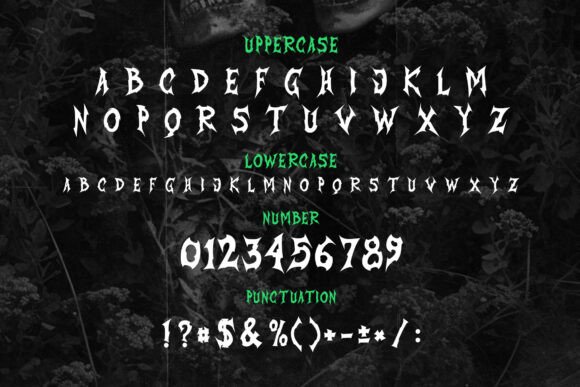 Novocane Font PNG with transparent background - Preview 1