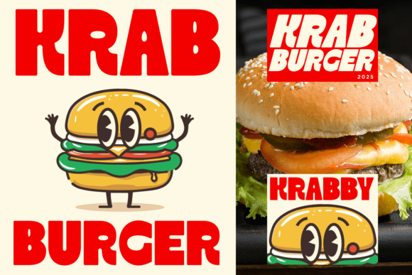 Over Heat Font PNG with transparent background - Preview 2