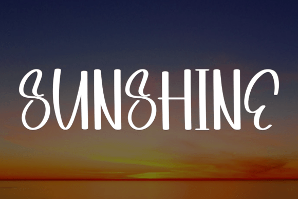 Singing Font font preview - 5