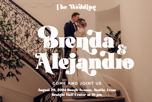 Avocado Sunday Font - Preview 1