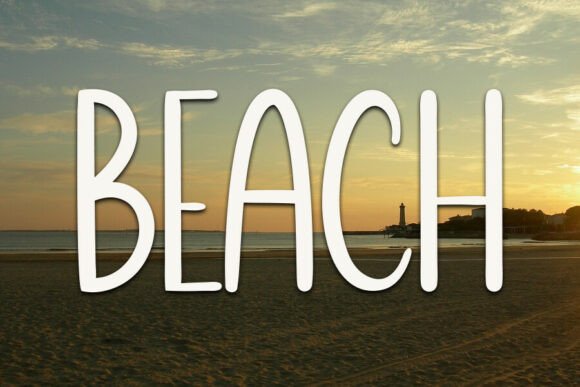 Baseball Font - Preview 1