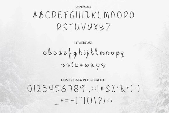 Benely Font - Preview 1