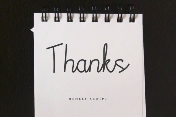 Benely Font - Preview 4