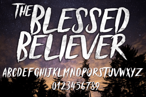 Blessed Believer Font - Preview 2