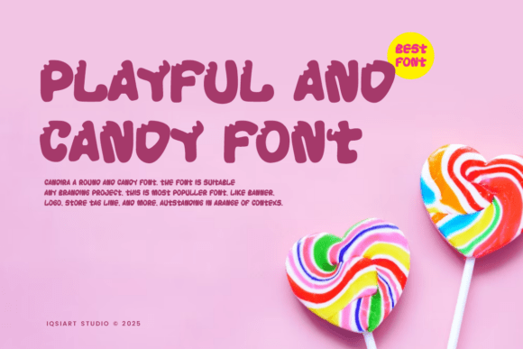 Candira Font PNG with transparent background - Preview 1
