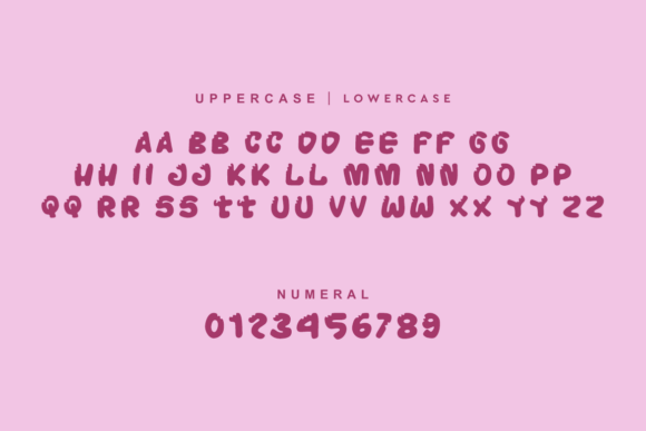 Candira Font PNG with transparent background - Preview 3