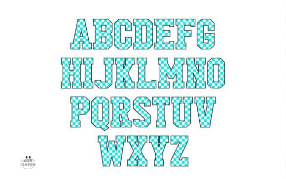 Checkered Back to School Bundle Font - Preview 4
