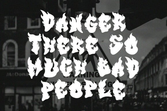 Flamezinna Font - Preview 3