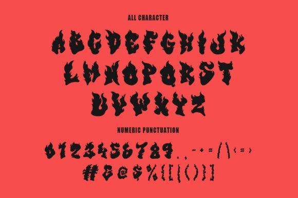 Flamezinna Font - Preview 5