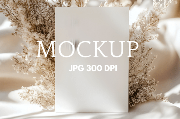 Greeting Card Mockup 5x7 Card