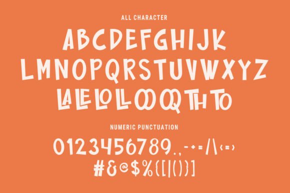Ikuco Font PNG with transparent background - Preview 6