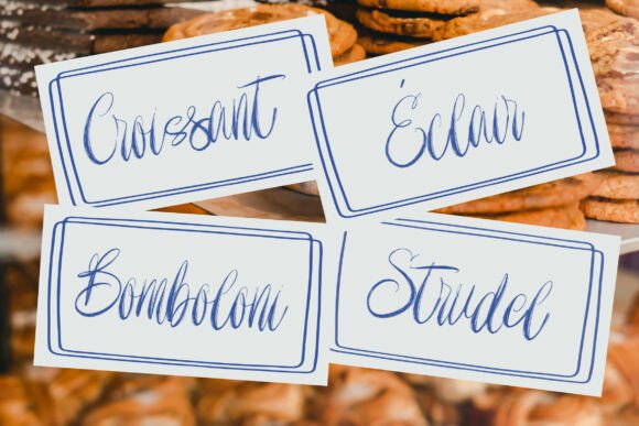 Letters to Elise Font PNG with transparent background - Preview 3