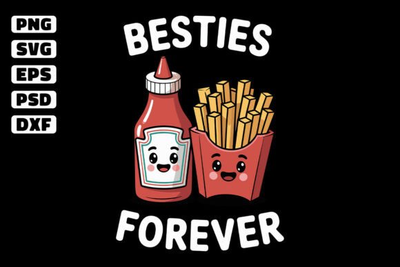 Peanut Butter & Jelly Besties Forever