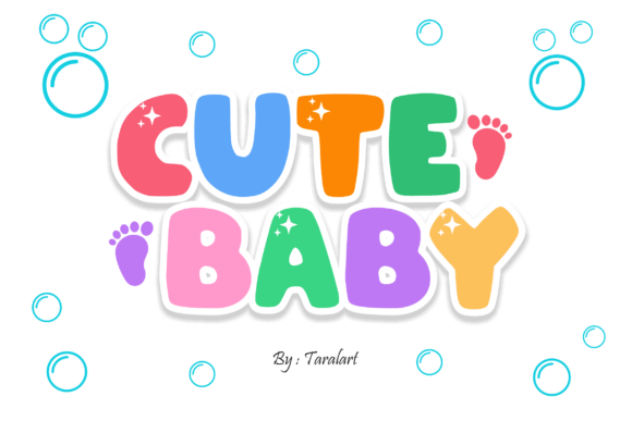 Small Kids Font PNG with transparent background - Preview 1