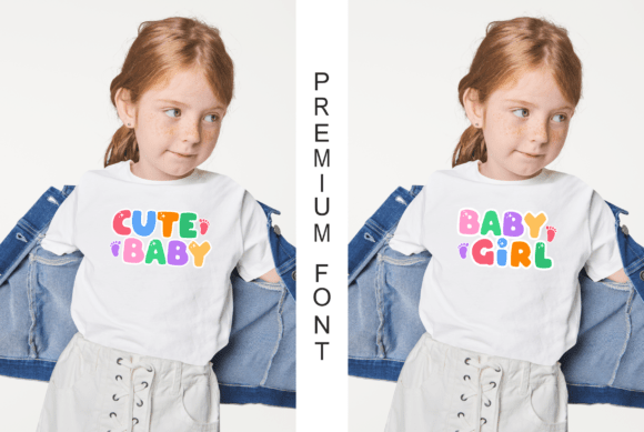 Small Kids Font PNG with transparent background - Preview 2