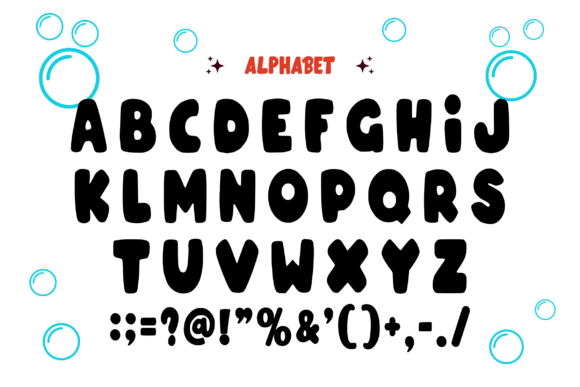 Small Kids Font PNG with transparent background - Preview 3